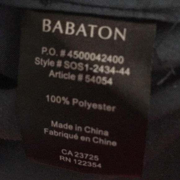 Aritzia Babaton midnight blue silky blouse S - Picture 4 of 6